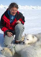 jodie with bear