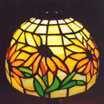 Black-eyed Susan lamp